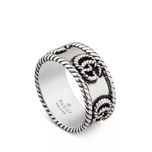 Gucci
Sterling Silver Marmont Double G Band